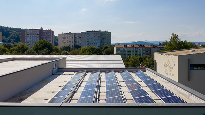 Solarna elektrana kao deo projekta o održivosti u sportskom centru