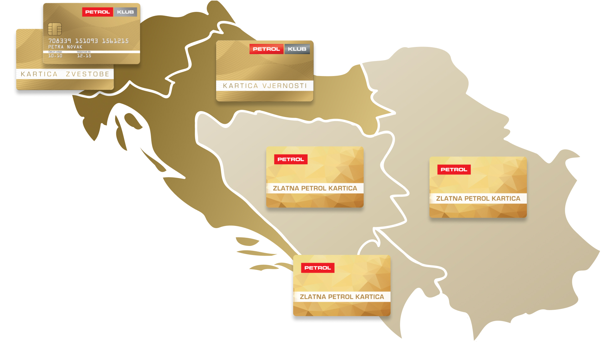 Zlatna Petrol kartica u inostranstvu